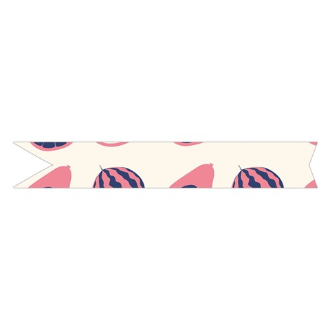 Fruits Halves Pattern Design Midi Wrap Pencil Skirt from ArtsNow.com Hem