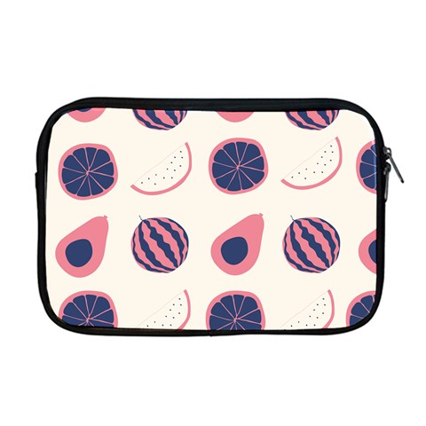 Fruits Halves Pattern Design Apple MacBook Pro 17  Zipper Case from ArtsNow.com Front