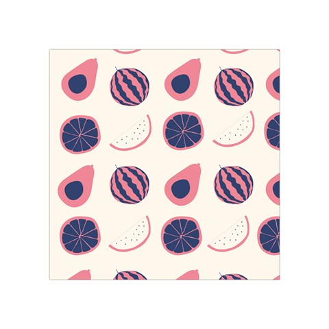 Fruits Halves Pattern Design Square Tapestry (Small) from ArtsNow.com Front