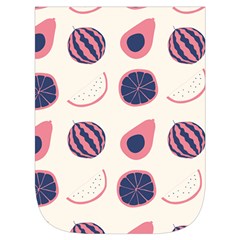 Fruits Halves Pattern Design Waist Pouch (Small) from ArtsNow.com Front Pocket
