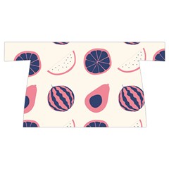 Fruits Halves Pattern Design Wristlet Pouch Bag (Small) from ArtsNow.com Back