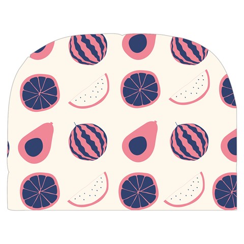 Fruits Halves Pattern Design Make Up Case (Medium) from ArtsNow.com Back