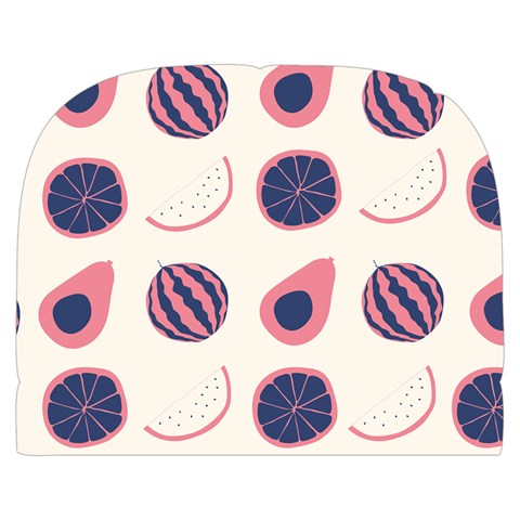 Fruits Halves Pattern Design Make Up Case (Large) from ArtsNow.com Back