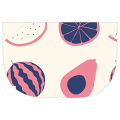 Fruits Halves Pattern Design Make Up Case (Large) from ArtsNow.com Side Right