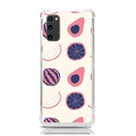 Fruits Halves Pattern Design Samsung Galaxy S20 6.2 Inch TPU UV Case
