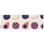 Fruits Halves Pattern Design Banner and Sign 9  x 3 