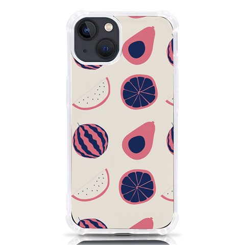 Fruits Halves Pattern Design iPhone 13 TPU UV Print Case from ArtsNow.com Front