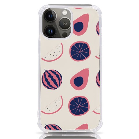 Fruits Halves Pattern Design iPhone 13 Pro Max TPU UV Print Case from ArtsNow.com Front
