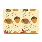 Leaves Foliage Acorns Barrel Plate Mats