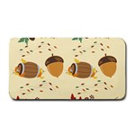 Leaves Foliage Acorns Barrel Medium Bar Mat
