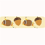 Leaves Foliage Acorns Barrel Large Bar Mat