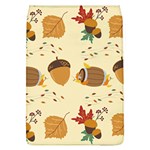 Leaves Foliage Acorns Barrel Removable Flap Cover (L)