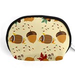 Leaves Foliage Acorns Barrel Accessory Pouch (Medium)