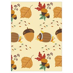 Leaves Foliage Acorns Barrel Playing Cards Single Design (Rectangle) with Custom Box from ArtsNow.com Card
