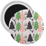 Christmas Trees Icons 3  Magnets