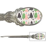 Christmas Trees Icons Letter Opener