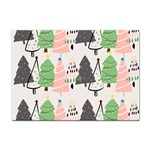 Christmas Trees Icons Sticker A4 (100 pack)