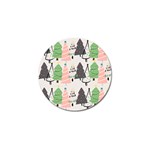 Christmas Trees Icons Golf Ball Marker (4 pack)