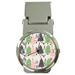 Christmas Trees Icons Money Clip Watches