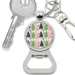 Christmas Trees Icons Bottle Opener Key Chain