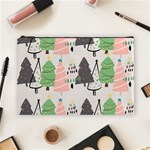 Christmas Trees Icons Cosmetic Bag (Large)