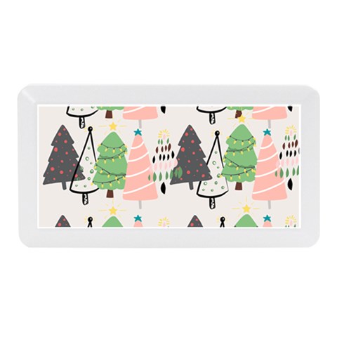 Christmas Trees Icons Memory Card Reader (Mini) from ArtsNow.com Front