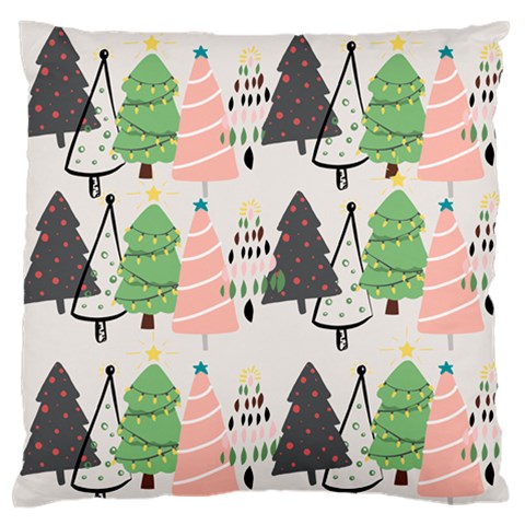 Christmas Trees Icons Standard Premium Plush Fleece Cushion Case (Two Sides) from ArtsNow.com Front