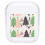 Christmas Trees Icons Hard PC AirPods 1/2 Case