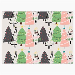 Christmas Trees Icons Roll Up Canvas Pencil Holder (M) from ArtsNow.com Front