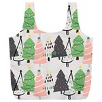Christmas Trees Icons Full Print Recycle Bag (XXXL)