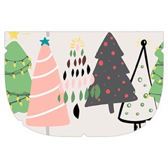 Christmas Trees Icons Make Up Case (Small) from ArtsNow.com Side Right