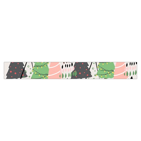 Christmas Trees Icons Make Up Case (Small) from ArtsNow.com Zipper Tape Front