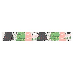 Christmas Trees Icons Make Up Case (Small) from ArtsNow.com Zipper Tape Back