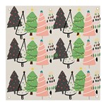 Christmas Trees Icons Banner and Sign 3  x 3 