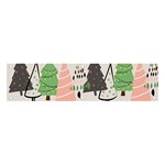 Christmas Trees Icons Banner and Sign 4  x 1 