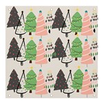 Christmas Trees Icons Banner and Sign 4  x 4 