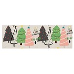 Christmas Trees Icons Banner and Sign 6  x 2 