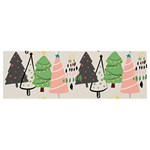 Christmas Trees Icons Banner and Sign 12  x 4 
