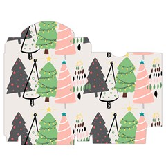 Christmas Trees Icons Playing Cards Single Design (Rectangle) with Custom Box from ArtsNow.com Poker Box