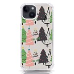 Christmas Trees Icons iPhone 14 TPU UV Print Case