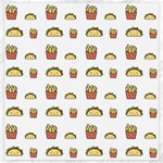 Fries Taco Pattern Fast Food Canvas 20  x 20 