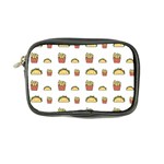 Fries Taco Pattern Fast Food Coin Purse