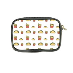 Fries Taco Pattern Fast Food Coin Purse from ArtsNow.com Back