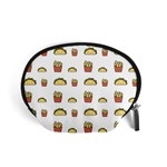 Fries Taco Pattern Fast Food Accessory Pouch (Small)