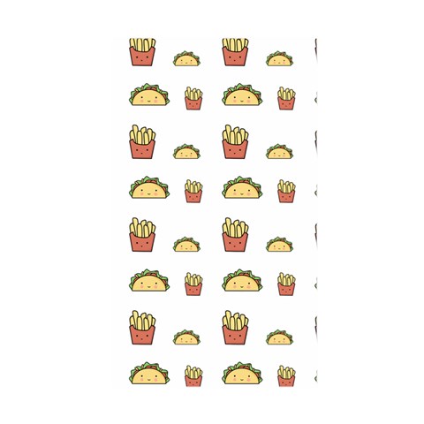 Fries Taco Pattern Fast Food Duvet Cover (Single Size) from ArtsNow.com Duvet Quilt