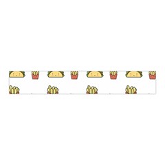 Fries Taco Pattern Fast Food Midi Wrap Pencil Skirt from ArtsNow.com Waistband