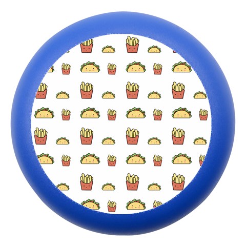Fries Taco Pattern Fast Food Dento Box with Mirror from ArtsNow.com Front