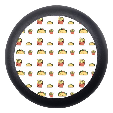 Fries Taco Pattern Fast Food Dento Box with Mirror from ArtsNow.com Front