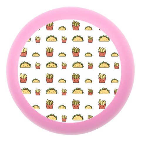 Fries Taco Pattern Fast Food Dento Box with Mirror from ArtsNow.com Front
