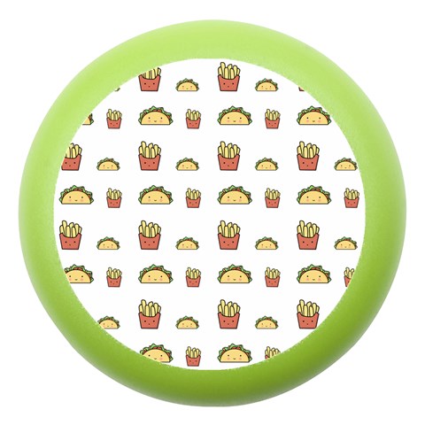 Fries Taco Pattern Fast Food Dento Box with Mirror from ArtsNow.com Front